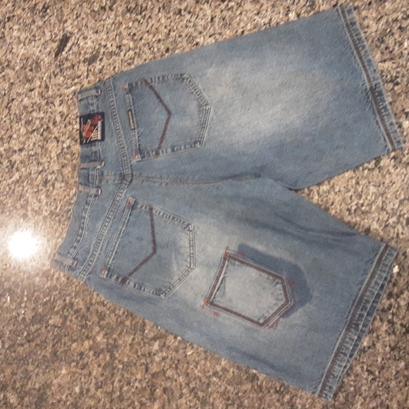 Urban Culture Brand Jean Shorts - Picture 3 of 4